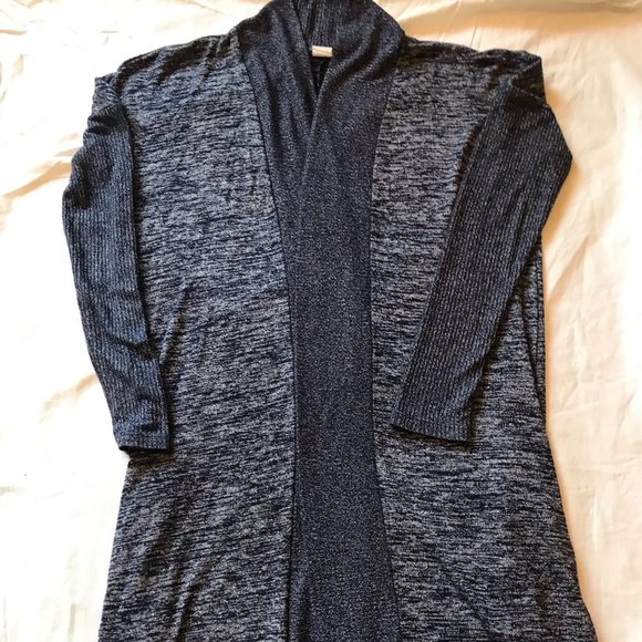gap open front duster cardigan